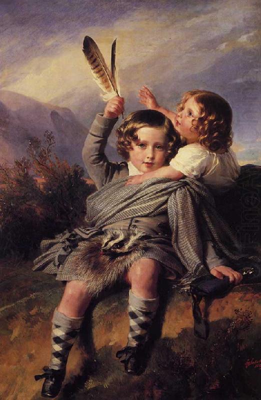 Prince Alfred and Princess Helena, Franz Xaver Winterhalter